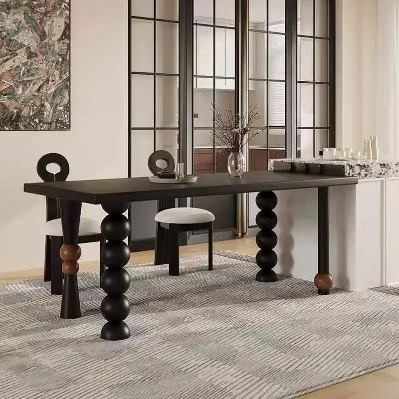 Soportes mesas de comedor italianas escritura impermeable mesas de comedor de cocina de madera muebles nórdicos de lujo Yemek Masasi para el hogar