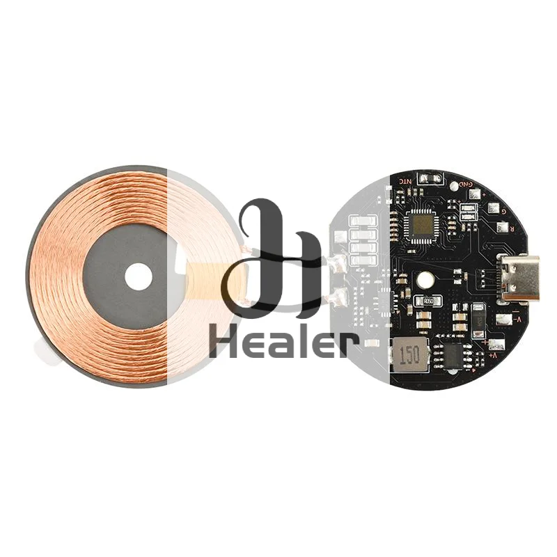 20W High Power Wireless Charger Transmitter Module 12V/24V Mobile Phone Quick Charging Circuit Board Vehicle Wireless Charger