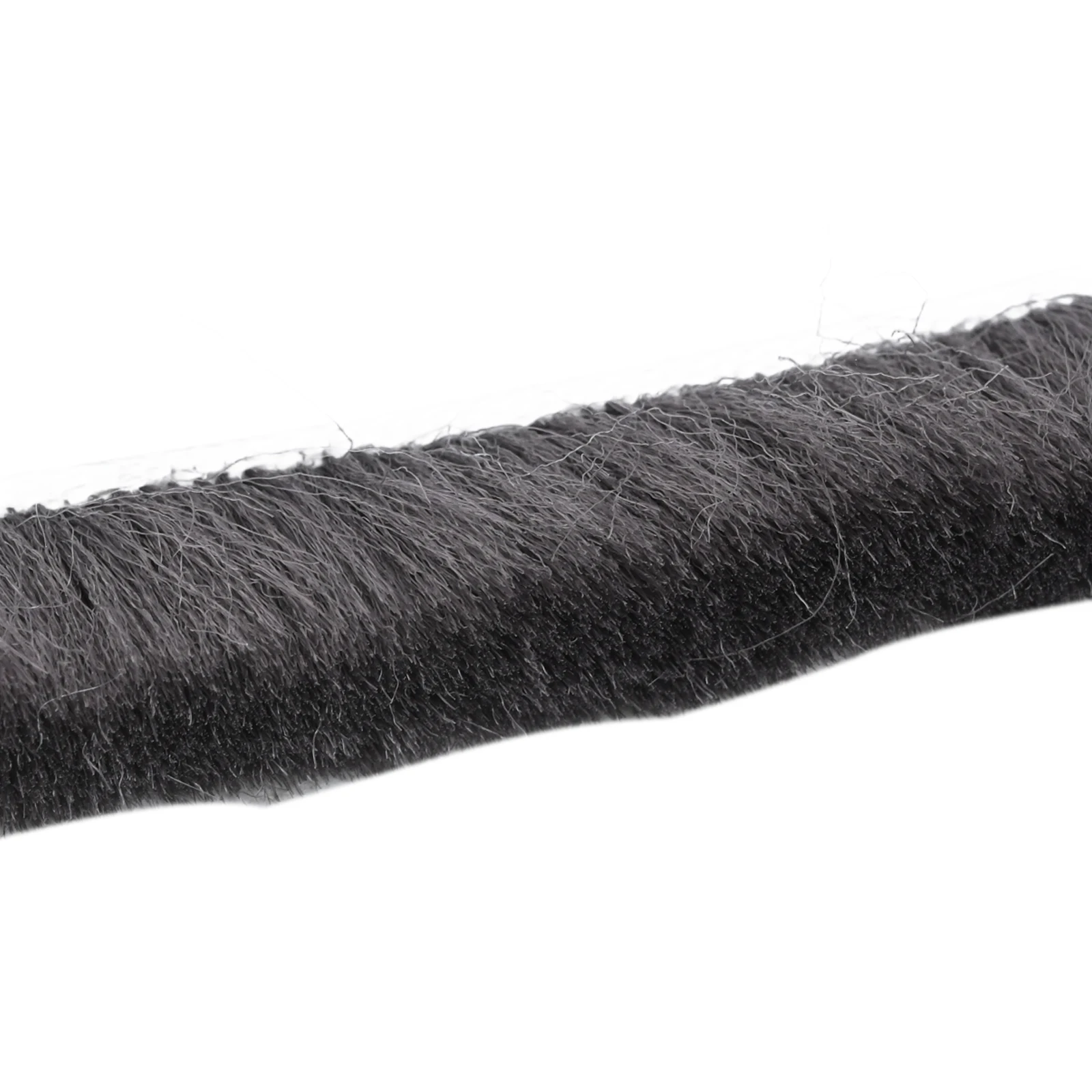 10 Meter Hairy Weatherstrip for Sliding Casement Doors Windproof Sound Reducing Moisture Resistant Draft Excluder Strip