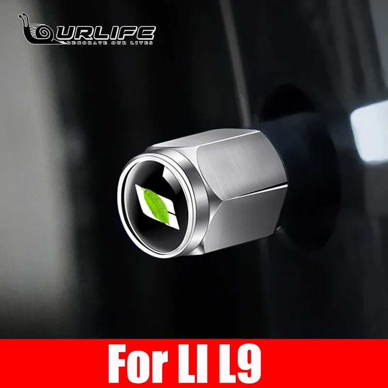 

For LiXiang L7 L9 L8 ONE Aluminum Alloy Tire Valve Protection Cover Accessories