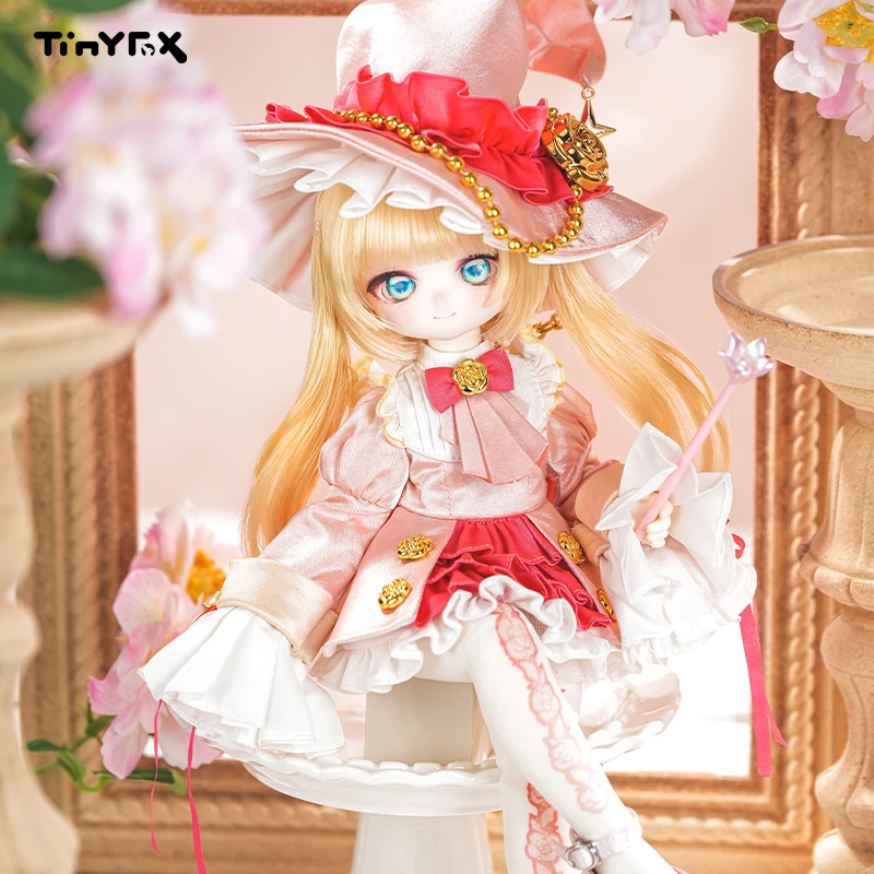 New Tinyfox Official 1/6 Flora Misty Action Figure Mjd Joint Movable Doll Bjd 2d Collect Model Doll Full Set Birthday Xmas Gift