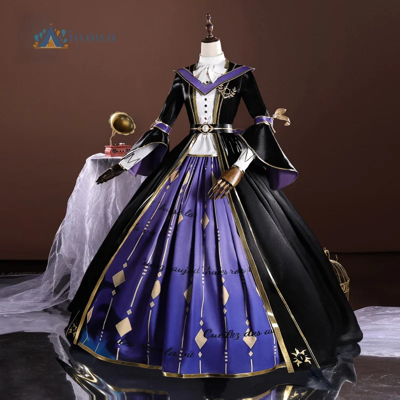 

New Game Identity Ⅴ Bloody Queen Cosplay Costume Role Play Women Elegant Halloween Party Dress Suit Full Set