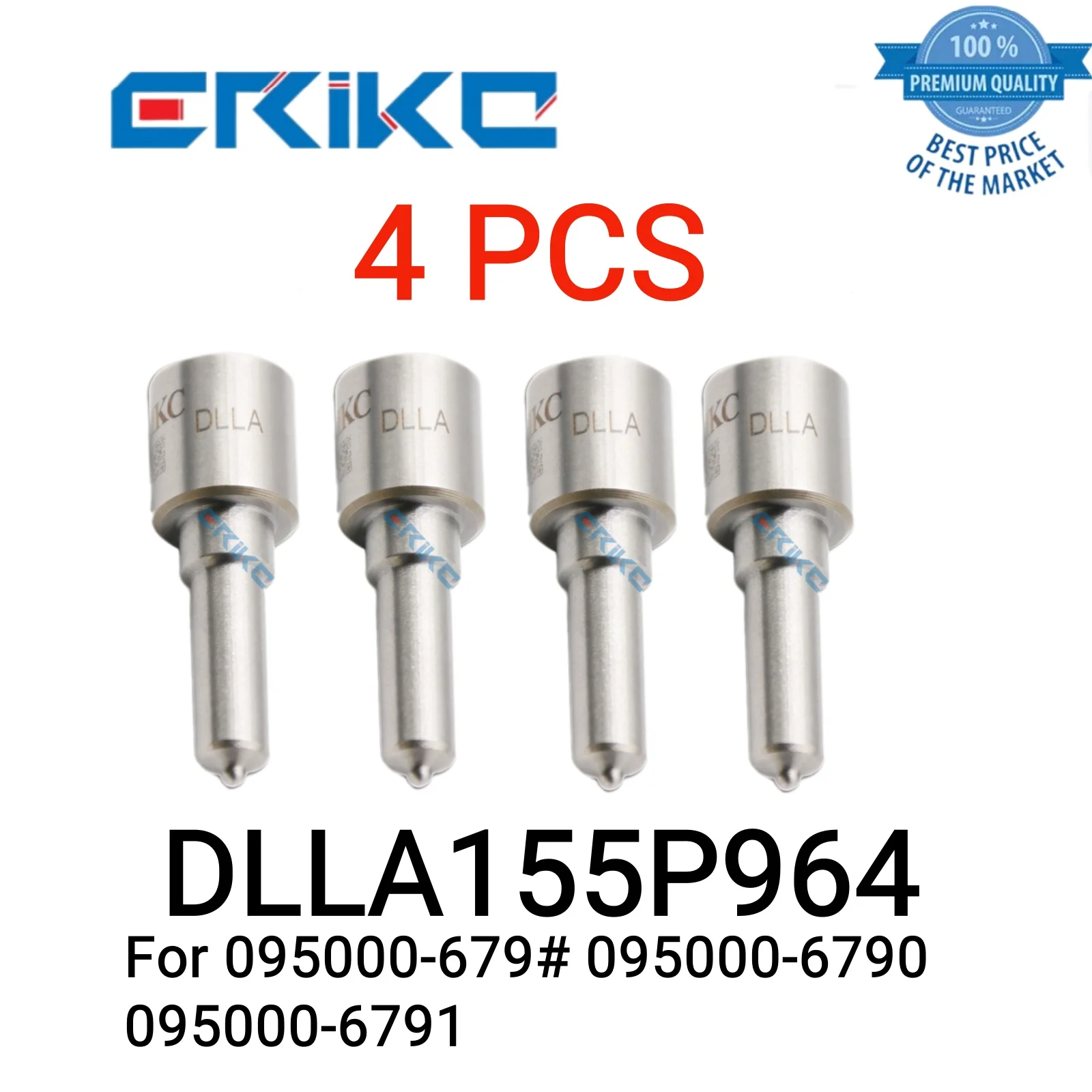 

4 PCS DLLA155P964/093400-9640 Sprayer Nozzle DLLA 155 P 964 Nozzle InjectionDLLA 155P964 for 095000-679# 095000-6790 095000-6791