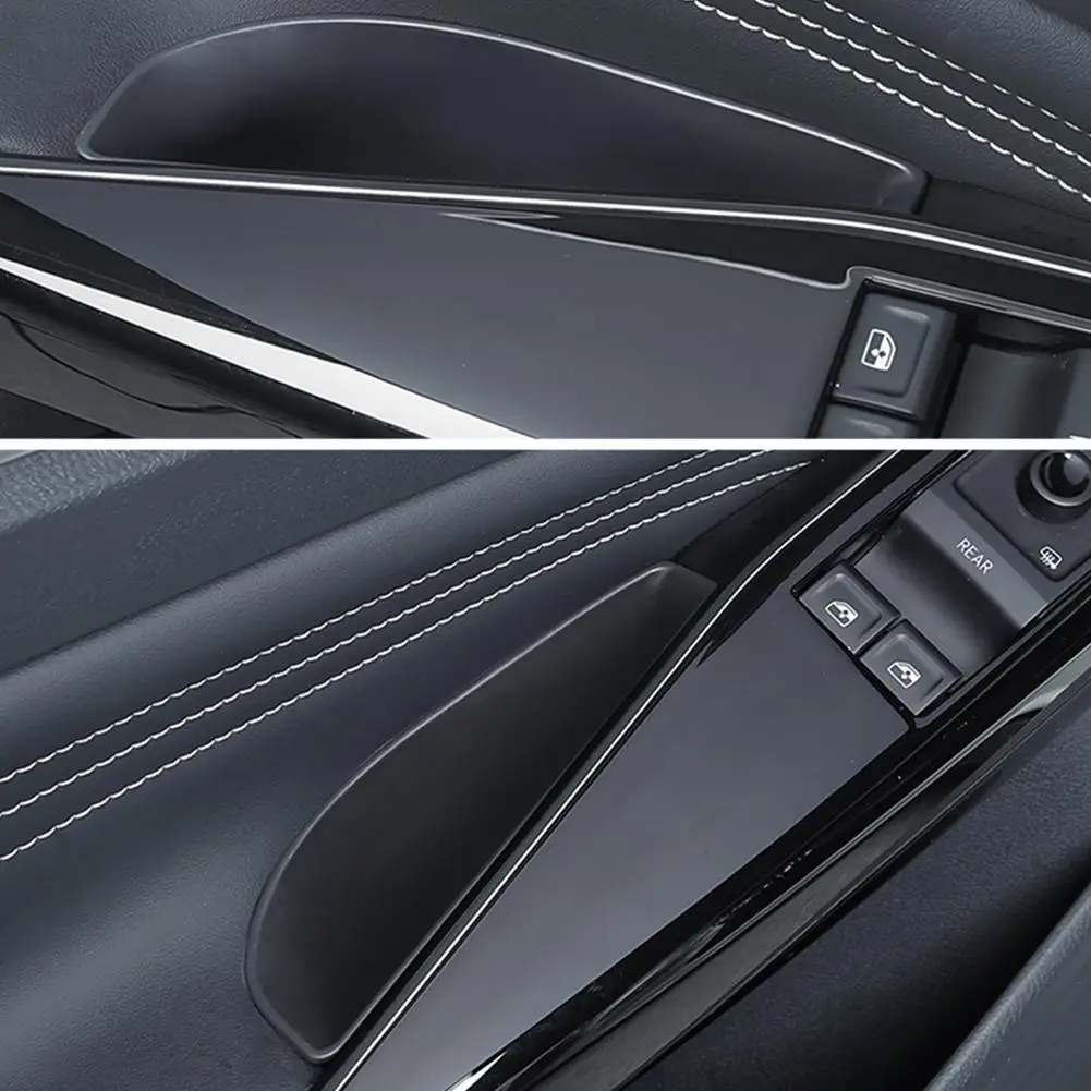 سيارة مركز وحدة التحكم مسند الذراع صندوق تخزين ل Volkswagen VW ID.4 ID4X CROZZ مقبض الباب صندوق تخزين مسند الذراع المنظم الداخلي D8Z9 #6