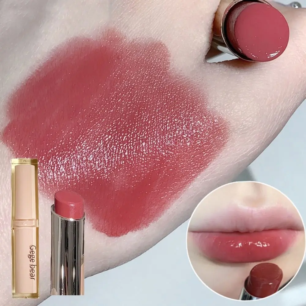 

3Pcs Portable Waterproof Mirror Lip Gloss Makeup Long Lasting Moisturizing Lipstick Non-stick Cup Silky Lip Tint Cosmetics Gift