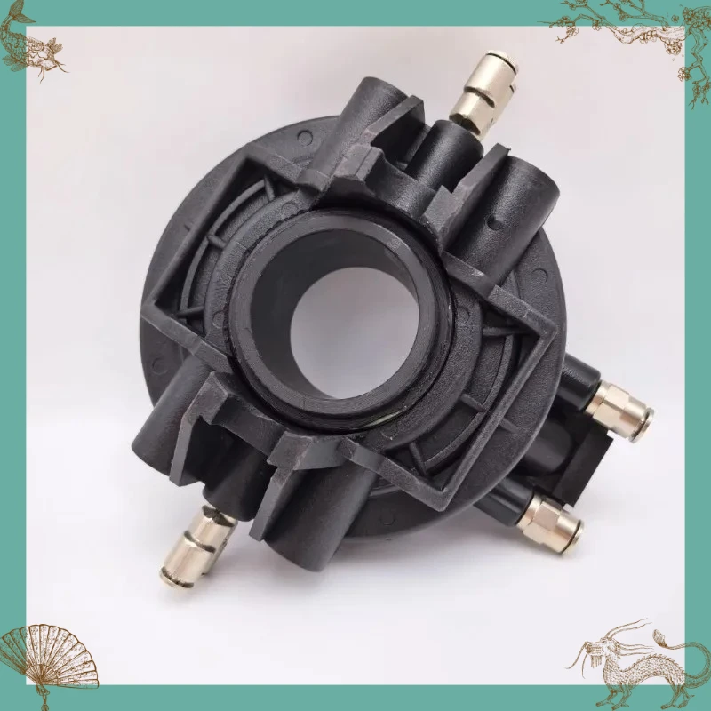 Tire Changer Rotary Air Quick Coupler Distribution Valve with Joint for Hofmann JOHNBEAN Wheel Disassembly Machine Accessories