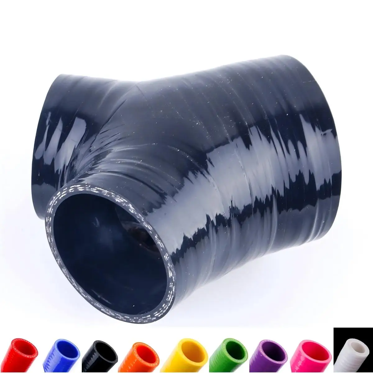 

Fits 2000-2005 Audi S4 RS4 A6 B5 Biturbo 2.7T Bi-Turbo Silicone Pipe Hose Tube 1Pc 2001 2002 2003 2004