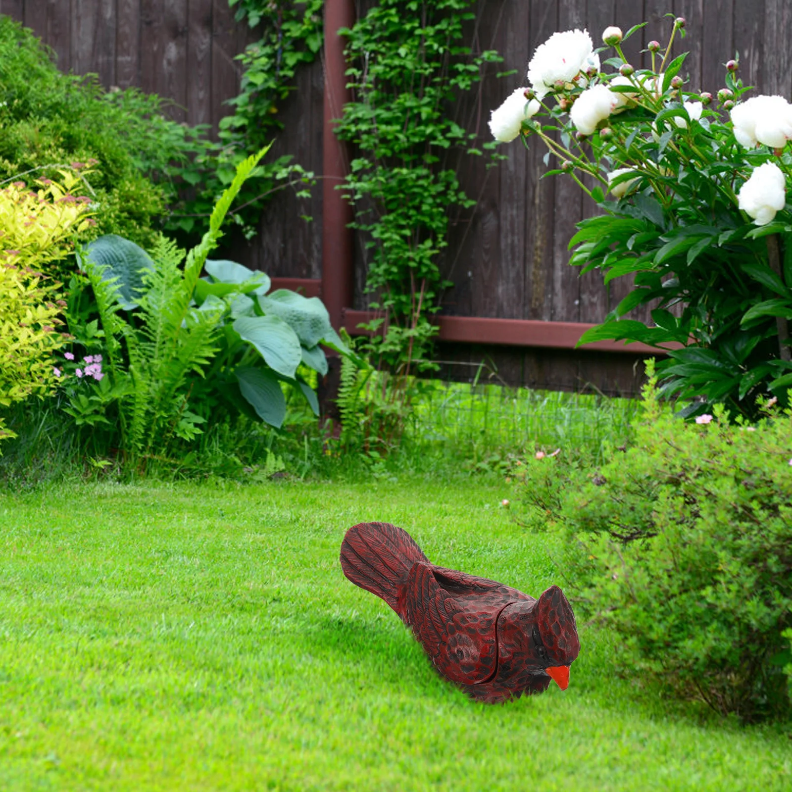 가짜 새 은신처 열쇠 보관함 야외 정원 레진 보관함 마당 열쇠 보관함 여분 열쇠용 방수 보안 장식