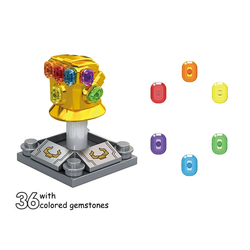 Marvel Legendes Thanos Handschoenen Minifiguren Voor Bakstenen Voor Speelgoed Geschenken Mini Action Figures Kinderen Bouwstenen Voor Geschenken