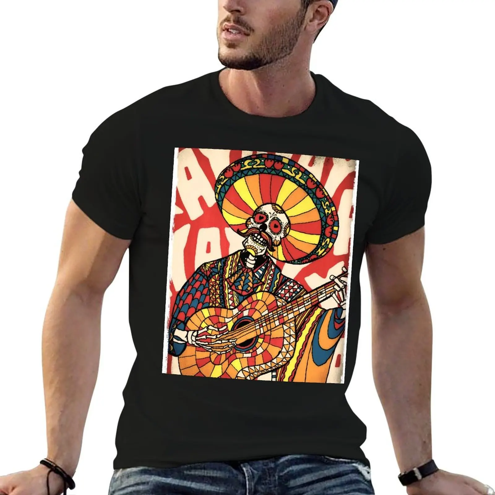 

Mariachi T-Shirt t shirts for man cotton t shirt custom print T-Shirt