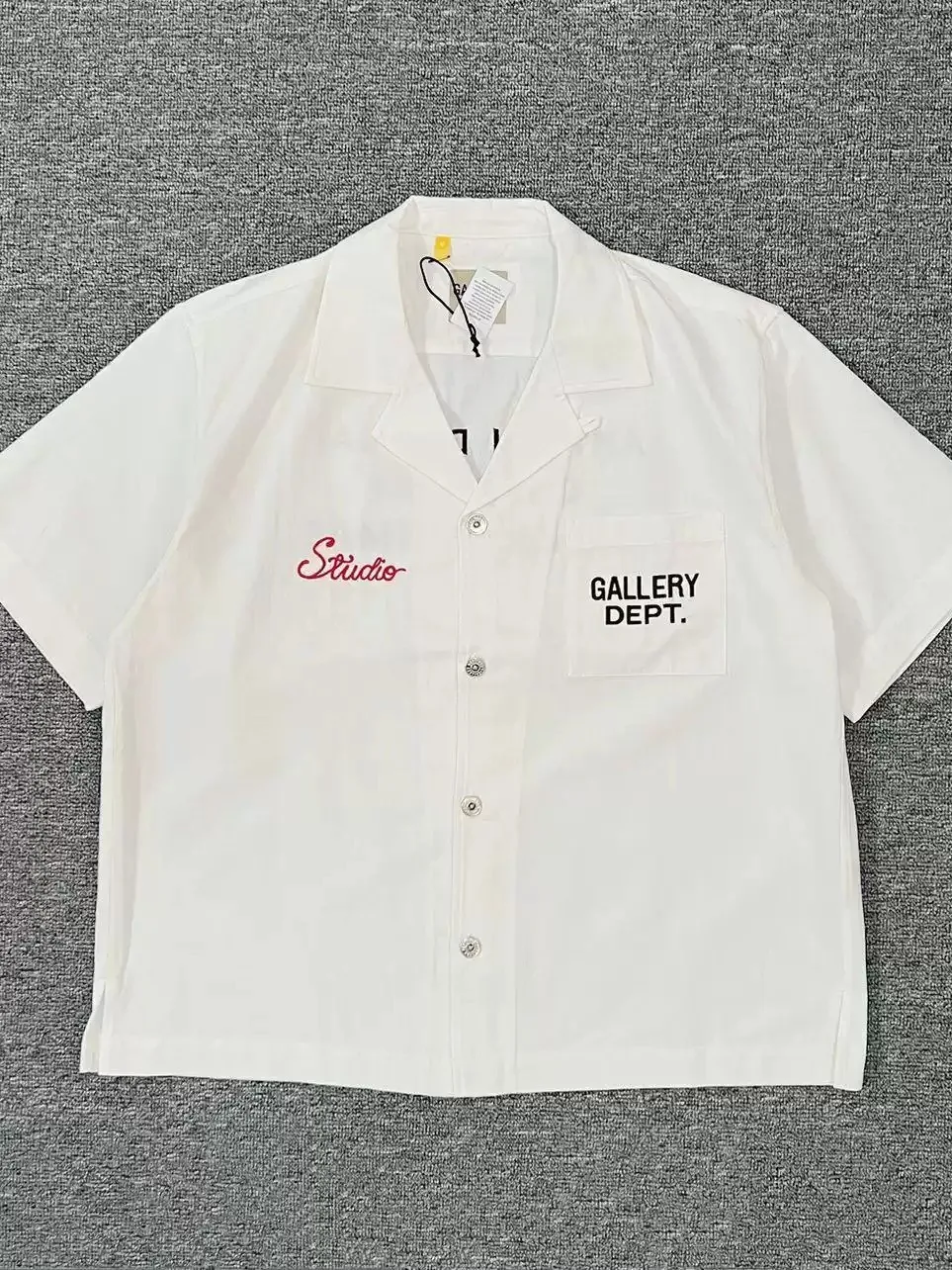 Retro American Style Cuban Collar Short Sleeve Printed Shirt Men's Summer Loose Fashion Casual Breathable Polyester Fiber