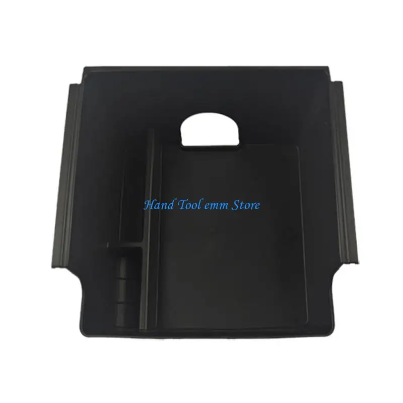H37F Armrest Storage Tray with Upper Space, Lower Space and a Side Wire Opening