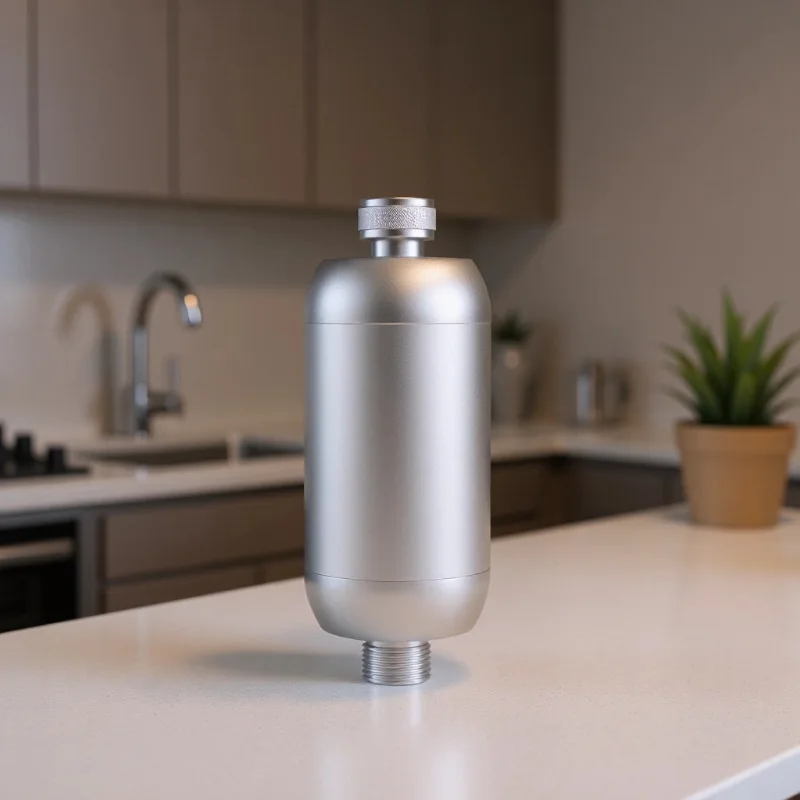 

Quick-Install Steel Mesh Shower Filter, Rust-Proof Aluminum Alloy with Calcium Sulfite & Vitamin C Balls
