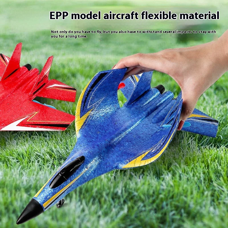 25cm Remote Control Plane Two-Channel Fixed-Wing Foam Plane Glider Boy Toys Spring Festival Gifts Birthday Gifts