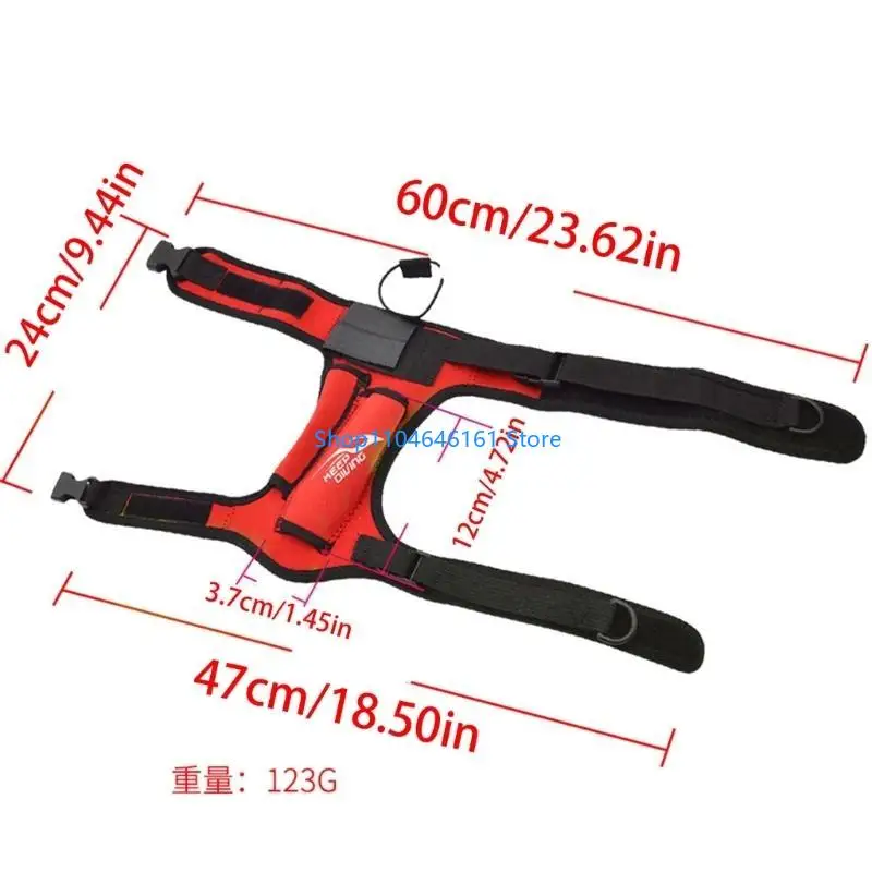 Scubas Diving Knifed Wrap Sheaths Cover Strap Leg Holder Diver Safe Gear Holder view 6