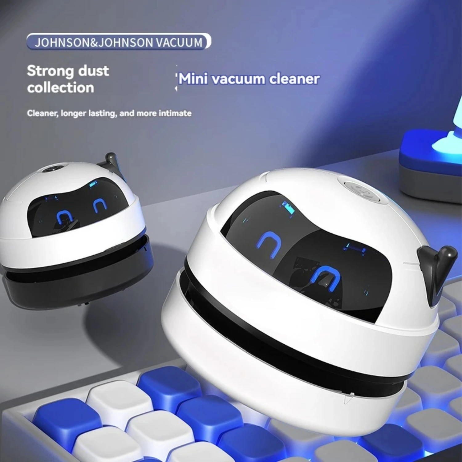 Desktop Vacuum Mini Wireless Cleaner Student Stationery Gifts Portable Rechargeable Desktop Cleaner - Must-Have Product!