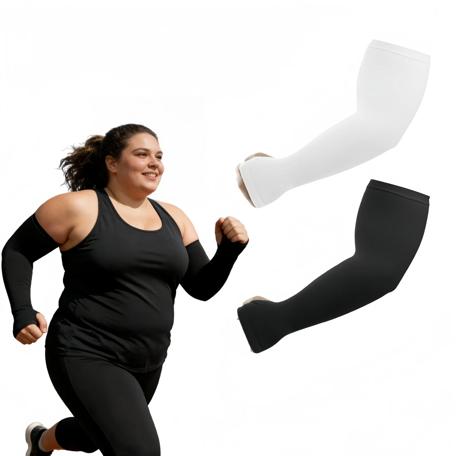 Large Size Summer Cool Compression Sleeves
