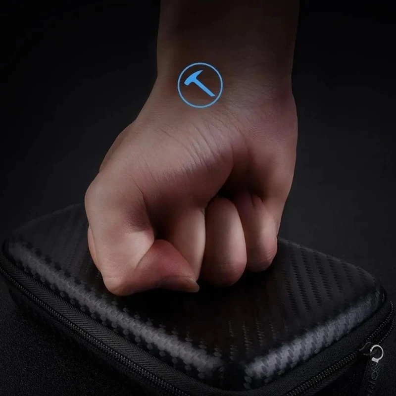 U Disk Data Cable Zipper Bag Mobile Phone Charger Protection Mobile Hard Disk Bag Storage Folding Min Storage Pocket Pouch