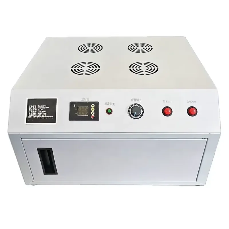 2026 New, High Quality, High-Energy UV Curing Box with Power Regulator and Timer LED Drying Chamber for UV Coating 3D