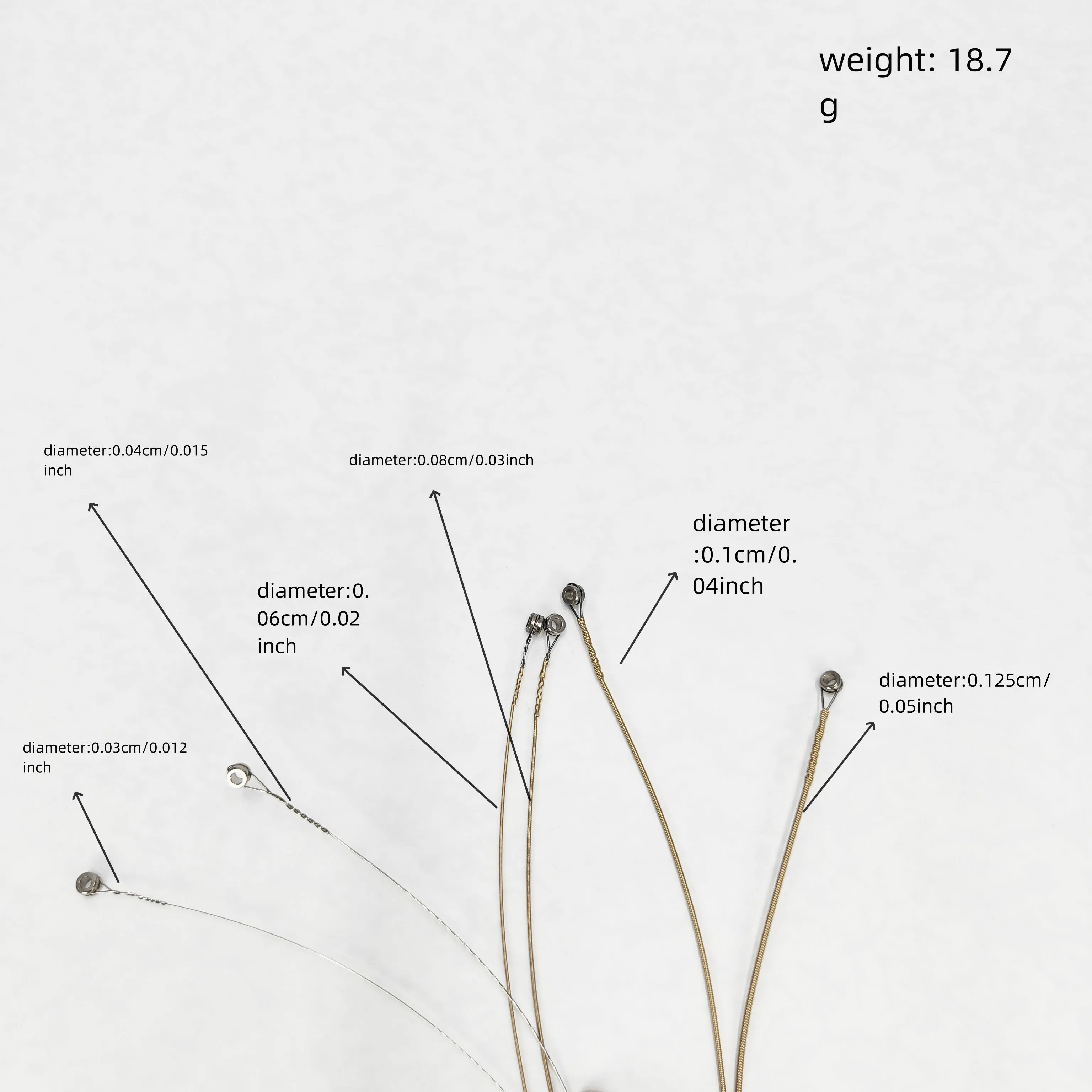 6 قطعة/المجموعة سلاسل الغيتار 1-6 الكلاسيكية أسلاك الفولاذ سلسلة الكلاسيكية الصوتية الشعبية الغيتار سلاسل الغيتار أجزاء الملحقات #4