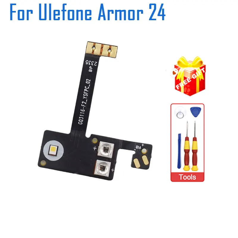 New Original Ulefone Armor 24 Infrared Light Flash Cable flex FPC Accessories For Ulefone Armor 24 Smart Phone