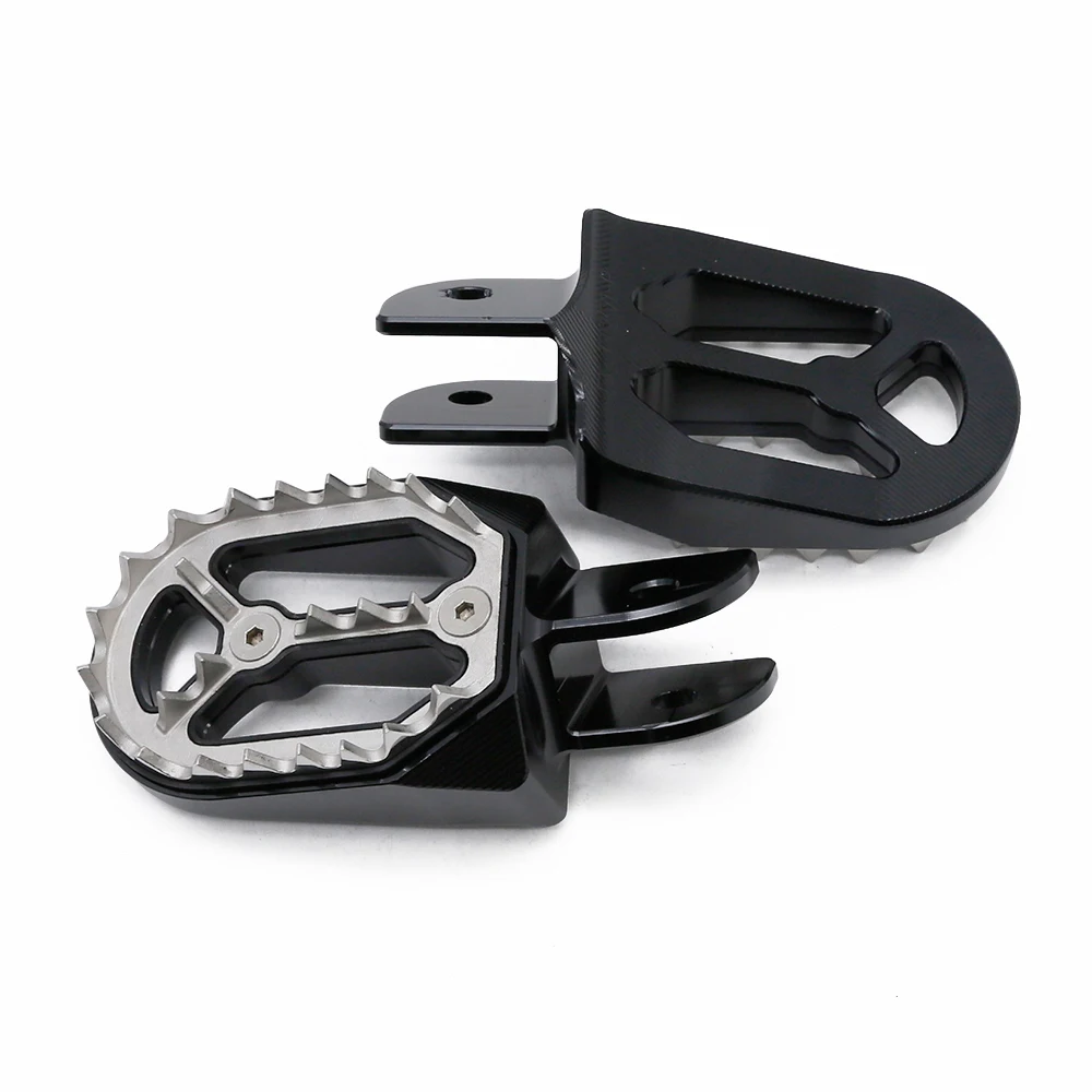 CNC Footpegs Foot Pegs Rests Pedals Footpeg Footrest For Yamaha TTR125 TTR230 TTR250 TTR90 TTR110 XT250 YZ80 YZ125 YZ250