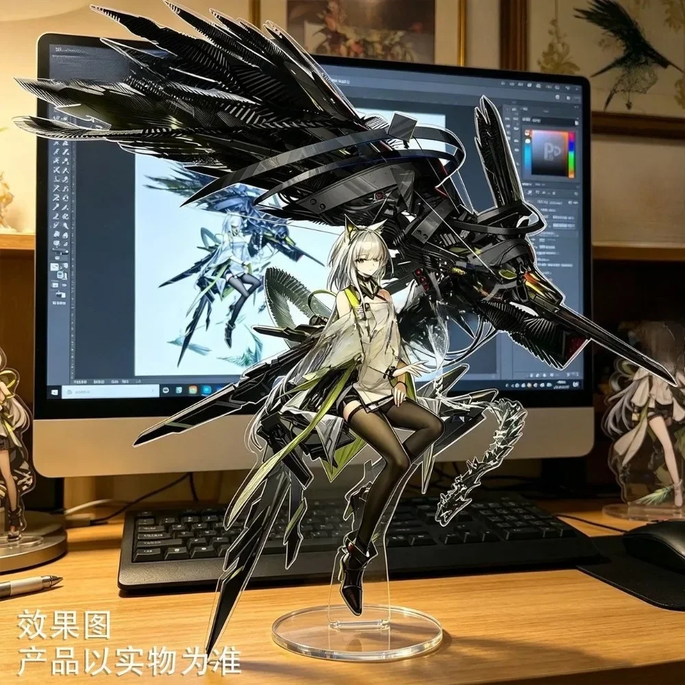 

Arknights Phase Transition New Character Mon3Tr Kal'Tsit Hilda Cute Acrylic Stand Handmade Anime Model Collectible Decor Gift