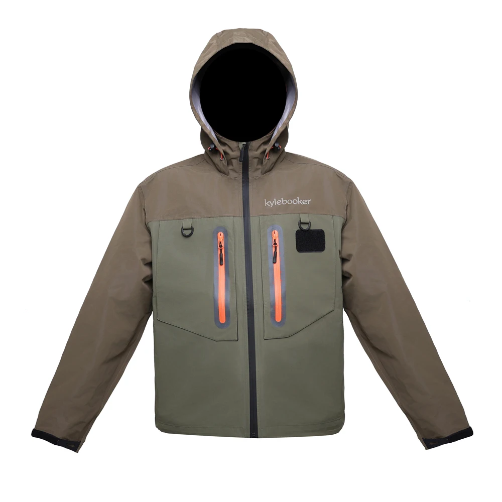 fly respiravel pesca wading jacket dos homens vadeadores pesca impermeavel roupa de caca ao ar livre 01