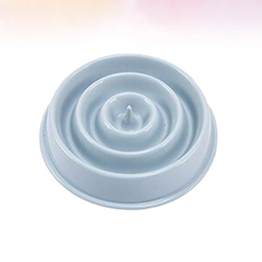 

PP Plastic Pet Slow Feeder Bowl Food Container for Home Cats Small Medium Dogs Feeding