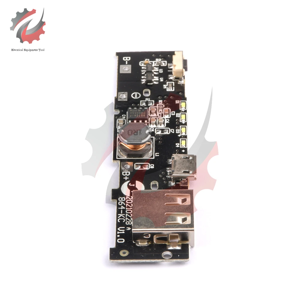 DC 5V 2A USB Power Bank Charge Module 18650 Battery Li-ion Lithium Cells Pack Charging PCB Circuit Board For Xiaomi Huawei