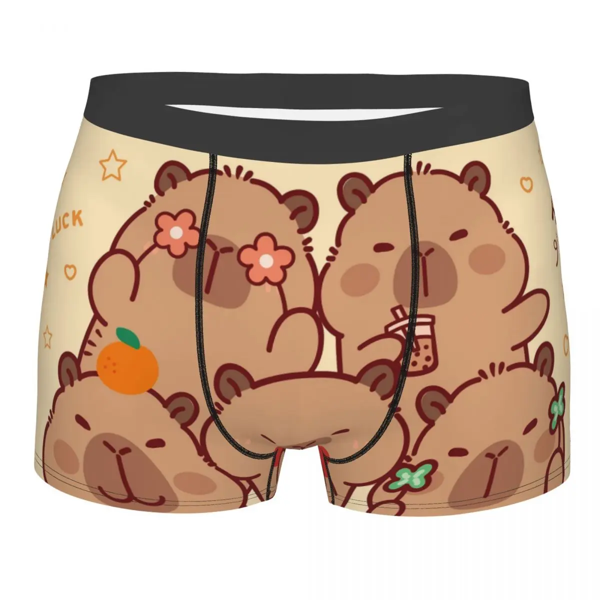 

Custom Cute Capybara Boxers Shorts Men Briefs Underwear Cool Underpants