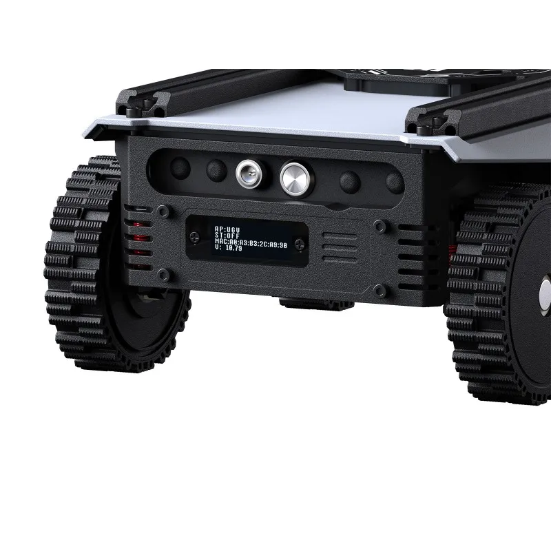 Cobra Flex 4WD Universal Modular Chassis Kit for Robot Building - 4 Wheels Compact Drive-by-Wire Hub Motor Multi-Host Compatible