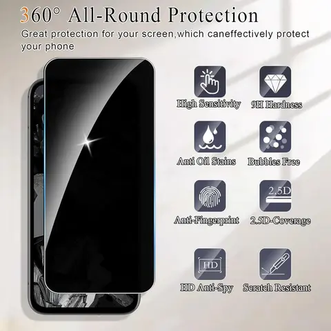 För Huawei Honor 9X / 9X Pro Anti-spionage Härdat Glasskydd Sekretessskärm Glasfilm 10 best sales Äran 9X Pro - №1