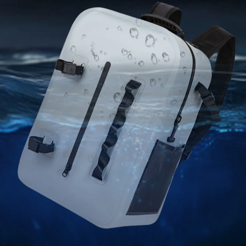 Waterproof Portable Fishing Backpack Outdoor Large Capacity Fishing Both Shoulders Bags Multi-functional Tackle Bag Supplies