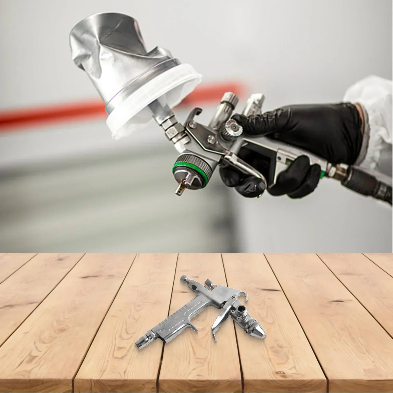 K3 Miniature Air Sprayer Designed To Optimize Paint Efficiency In Automotive Applications Using A Flexible Trigger Mechanism