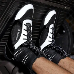 Men Indoor Training  Wrestling Shoes New Men's and Women's Advanced Breathable Boxing Shoes Men Luxury Brand Wrestling Shoes