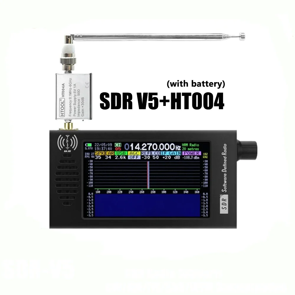 HTOOL HT004/HT004A Geräuscharmer Verstärker 100kHz-6GHz Breitband-Signalverstärker LNA 20dB 35dB Verstärkung Vorverstärker für Autoradio GPS SDR – Detail 6