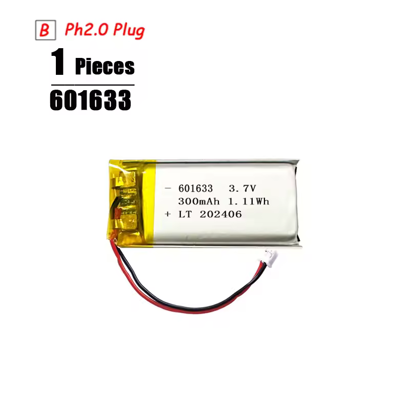 3.7V Lipo Battery Ph2.0 Plug Rechargeable Lithium Battery 3.7V For PS4 Humidifiers GPS Navigation  Bluetooth Speaker MP3 MP4 - Image 7