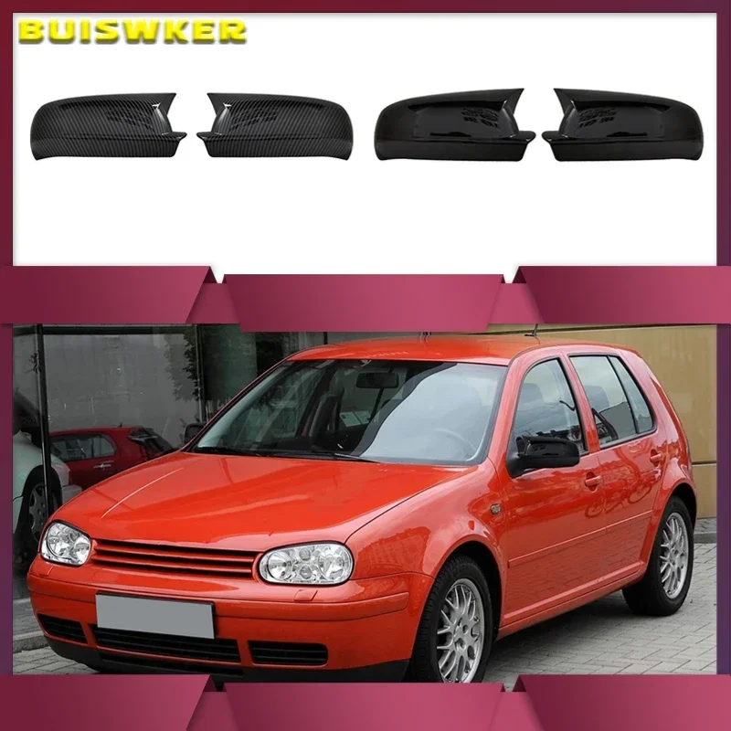 

For Volkswagen VW Golf 4 IV MK4 GTI R 1998-2002 Bora Jetta Passat B5 Side Wing Rearview Mirror Cover