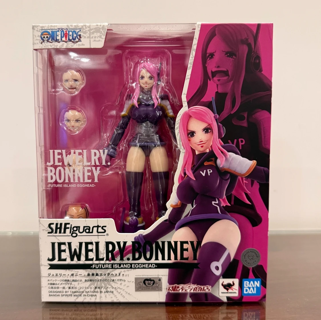 

В наличии Bandai SH Figuarts One Piece SHF Jewelry Bonney Future Island Egghead Фигурки Коллекция Аниме Модель Игрушки Подарки