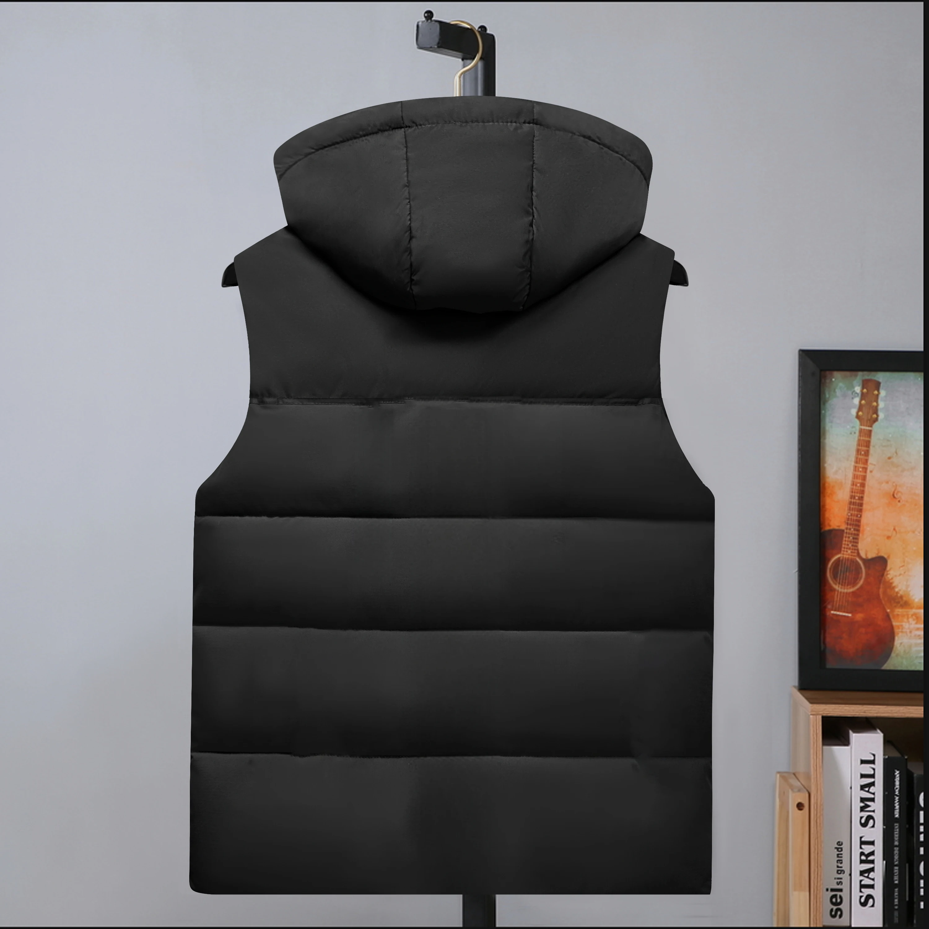 Design Herren Weste Daunenparka Winterjacke Damen Daunenmantel Outdoor Fashion Marke Daunenjacke Weste mit Kapuze