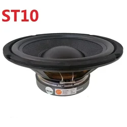 1 Piece Original HiVi ST10 10'' Subwoofer Speaker Driver Carbon Fiber Cone Deep Rubber Suspension 5ohm/300W Fs=15Hz D257mm
