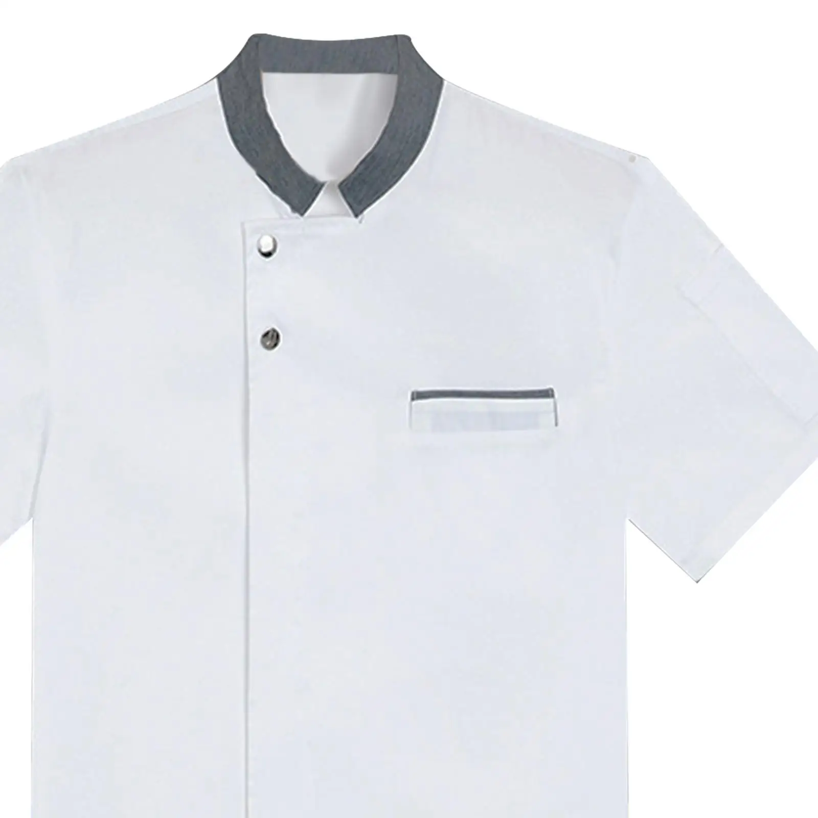 Chef Coat Jacket Chef Clothing Apparel Overalls Workwear for Cooking, Bakery Cooker