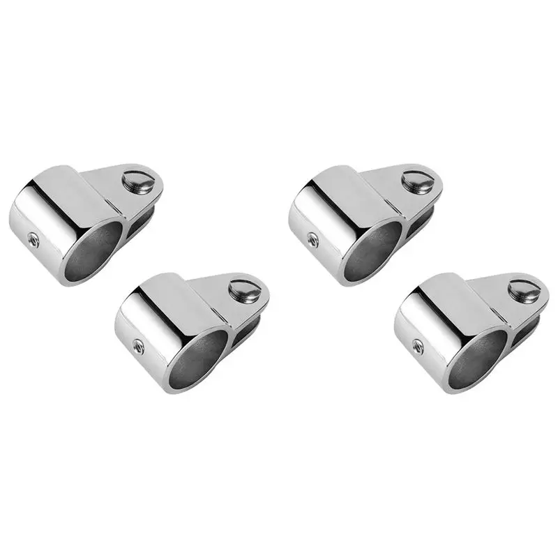 Y39A-4 Pcs Bimini Top Jaw Slide Marine Boat Hardware Fitting 316 Stainless Steel Inside Dia 1 Inch 25.4Mm