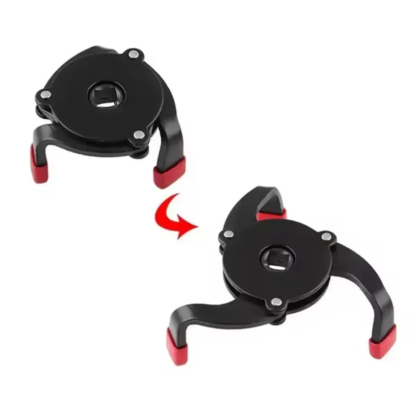 Imagen 3: Llave para Filtro de Aceite de Coche, Llave de 3 Mordazas, Herramienta de Reparación, Accesorios para Cambio de Aceite, Universal para Camiones, Remolques, Todoterreno, 4x4, Motocicletas
