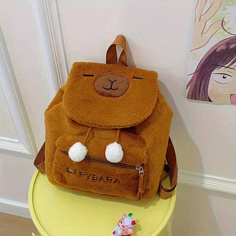 حقيبة ظهر كابيبارا، حقيبة ظهر لطيفة، حقيبة ظهر صغيرة للنساء، حقيبة ظهر للنساء، حقيبة ظهر للطلاب، حقيبة ظهر صغيرة للنساء #4