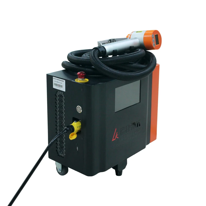 Pulse Fiber 100W 200W Laser Cleaning Machine Rust Handheld Laser Cleaning Machine Rust Removal Laser Removal Mold Rust