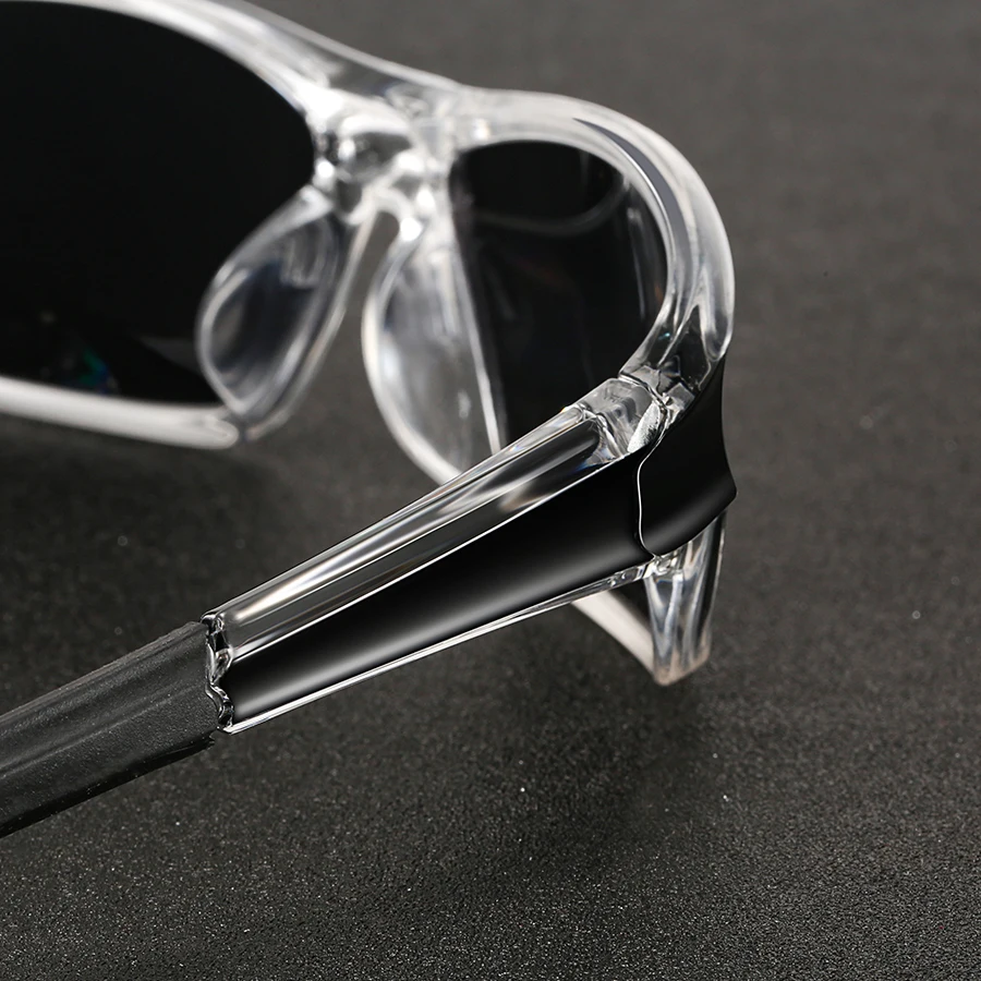 Modische Vintage-Brillen Transparente Radsport-Sonnenbrille für Männer und Frauen Angeln Fahren Laufen Bergsteigen Retro-Sonnenbrillen – Detail 4