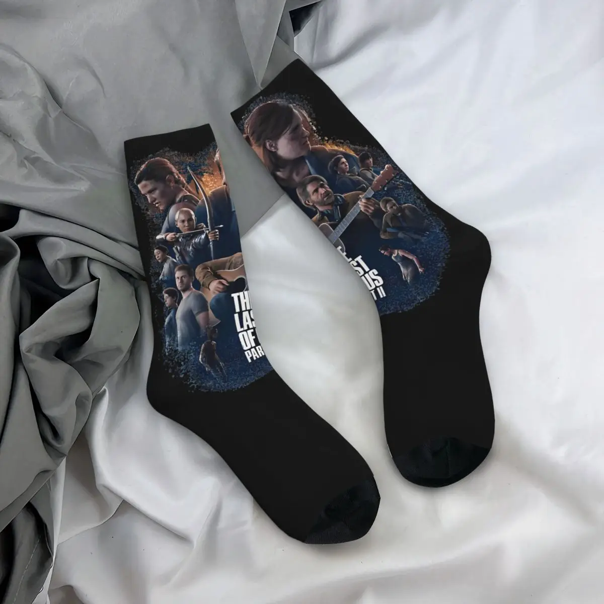 Calcetines con diseño de Game The Last Of Us para hombre, medias transpirables para todas las estaciones, Parte II