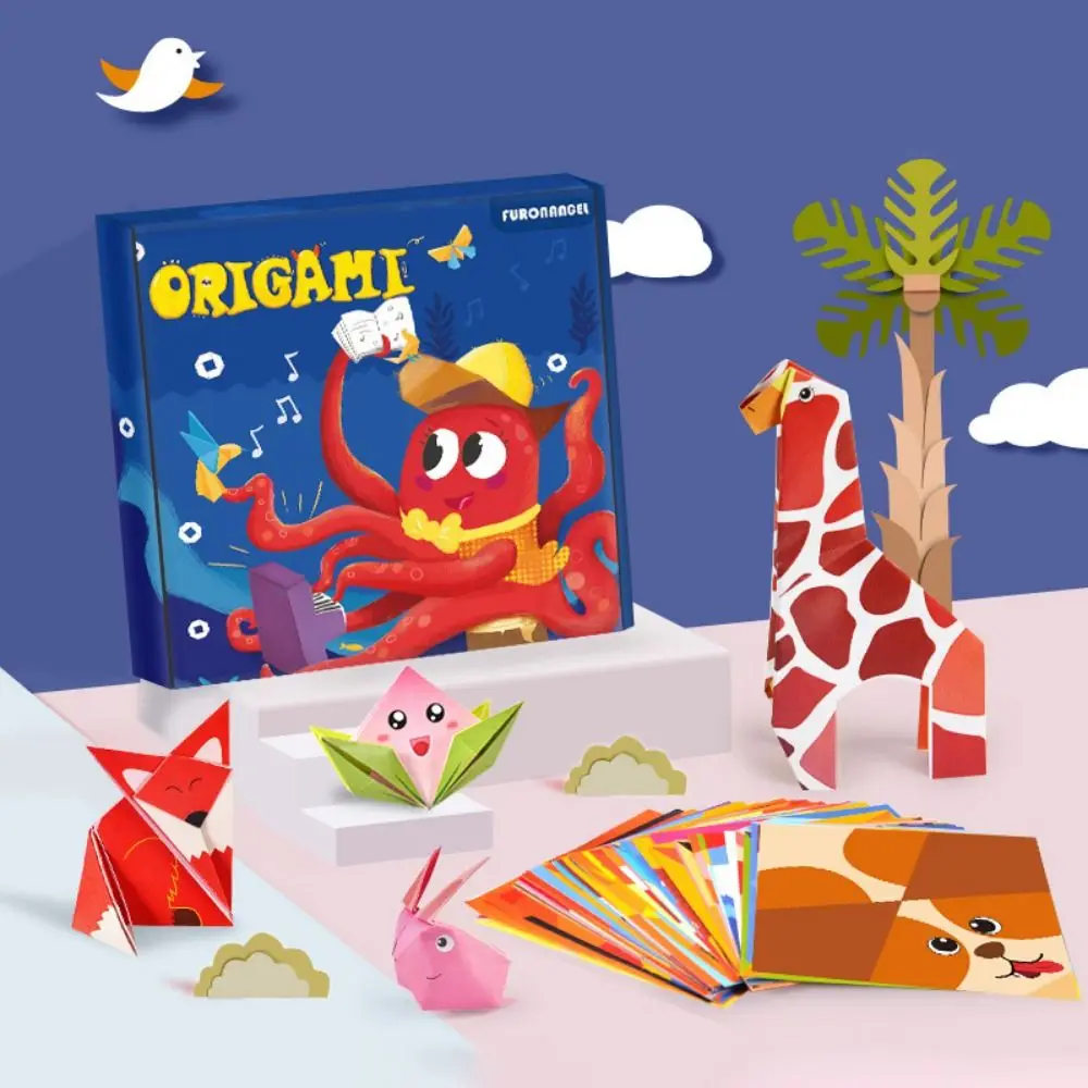 

Набор для творчества: милые бумажные фигурки животных для самостоятельной сборки и складывания, подарки